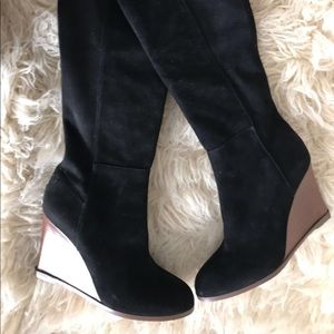 Vince Comuto ‘Granta’ Over the Knee Wedge Boot